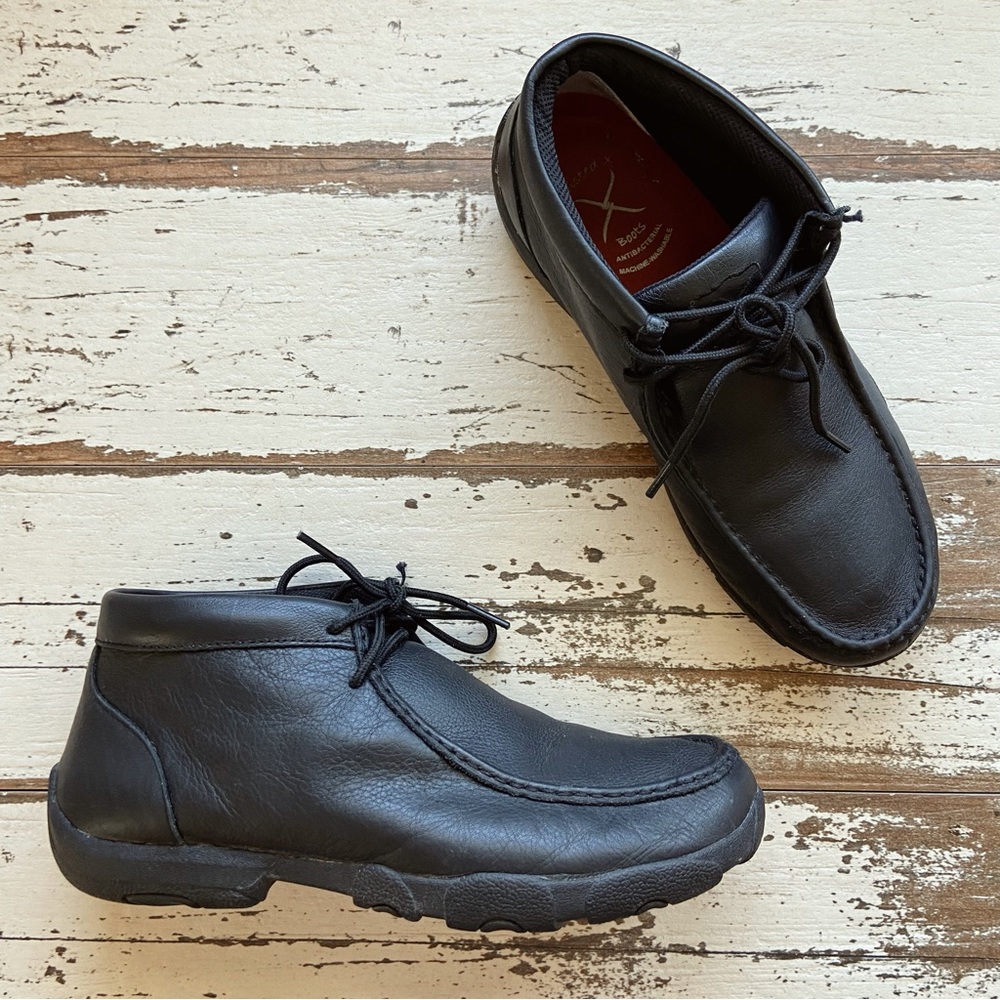 Twisted X Mens Leather Driving Mocs